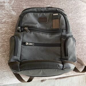 Tumi Charcoal and Chocolate Backpack